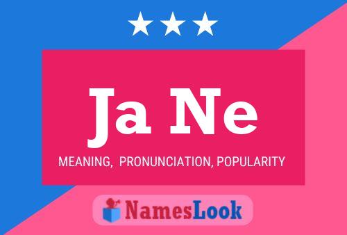 Ja Ne Name Poster