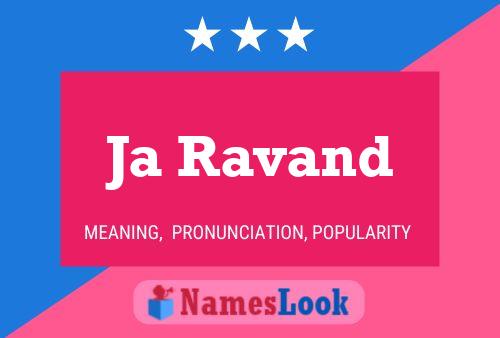 Ja Ravand Name Poster