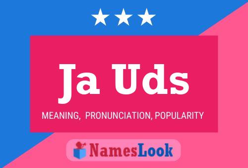 Ja Uds Name Poster