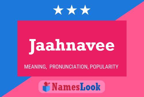 Jaahnavee Name Poster