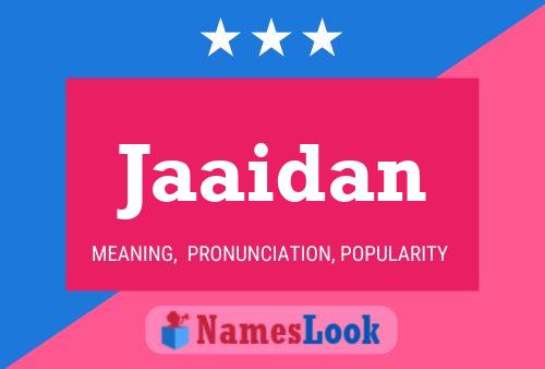 Jaaidan Name Poster