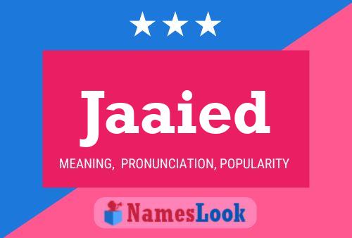 Jaaied Name Poster