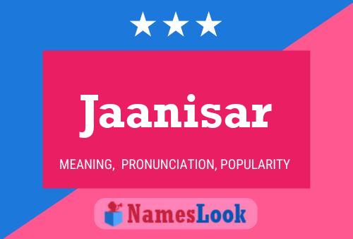 Jaanisar Name Poster