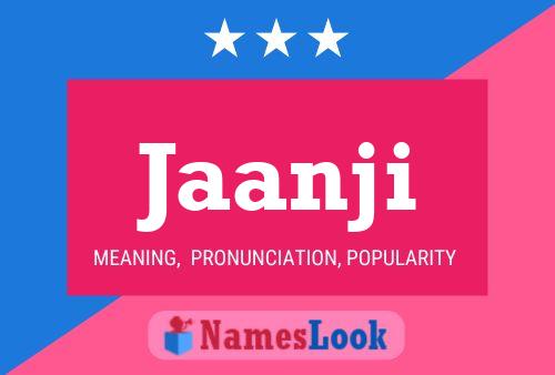 Jaanji Name Poster