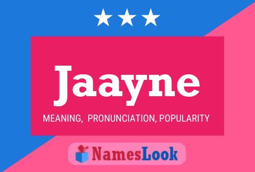 Jaayne Name Poster