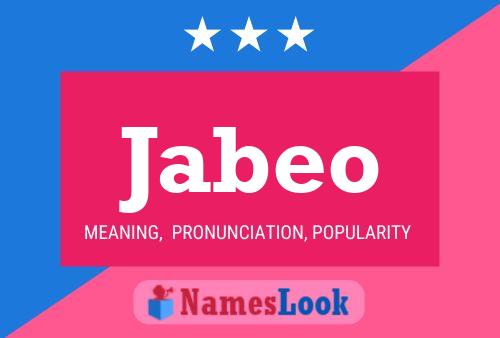 Jabeo Name Poster