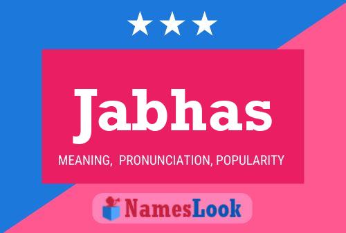 Jabhas Name Poster