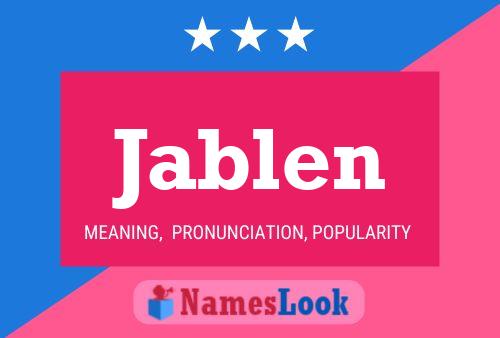 Jablen Name Poster