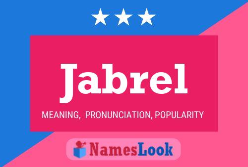 Jabrel Name Poster