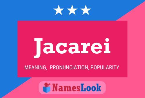 Jacarei Name Poster