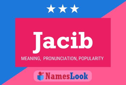 Jacib Name Poster