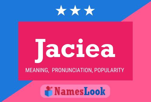 Jaciea Name Poster