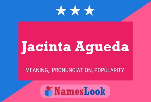 Jacinta Agueda Name Poster