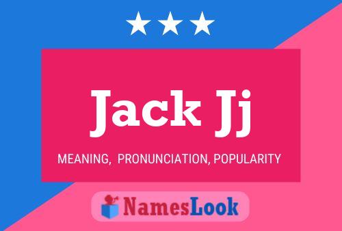 Jack Jj Name Poster