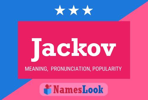 Jackov Name Poster