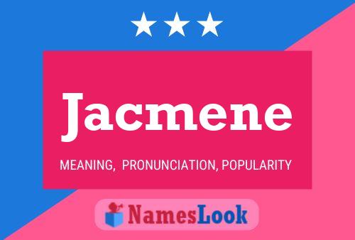 Jacmene Name Poster