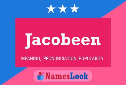 Jacobeen Name Poster