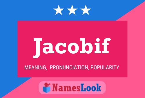 Jacobif Name Poster