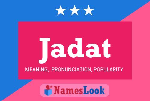 Jadat Name Poster