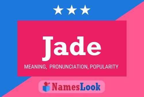 Jade Name Poster