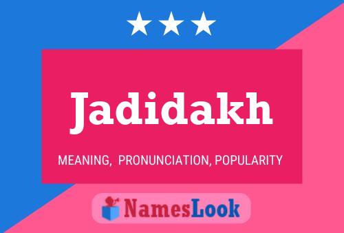 Jadidakh Name Poster