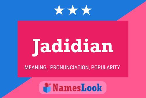 Jadidian Name Poster