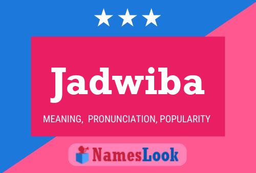 Jadwiba Name Poster