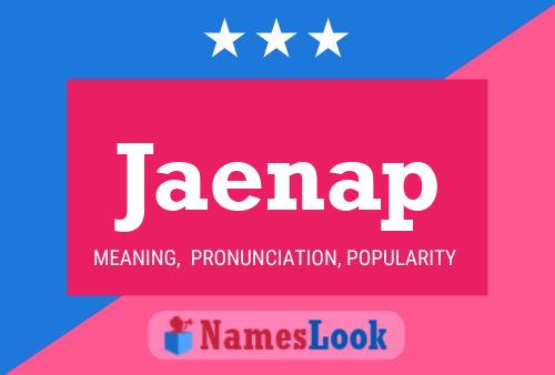 Jaenap Name Poster