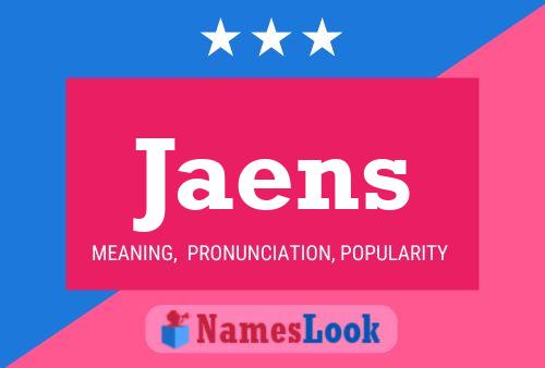 Jaens Name Poster