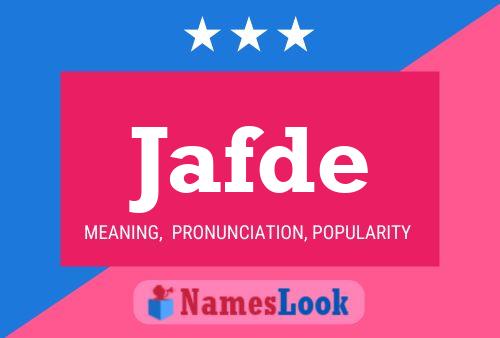 Jafde Name Poster