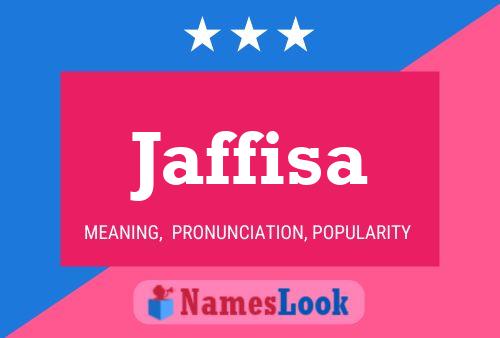 Jaffisa Name Poster