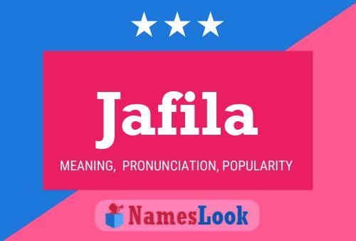 Jafila Name Poster