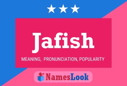 Jafish Name Poster