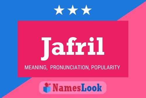 Jafril Name Poster