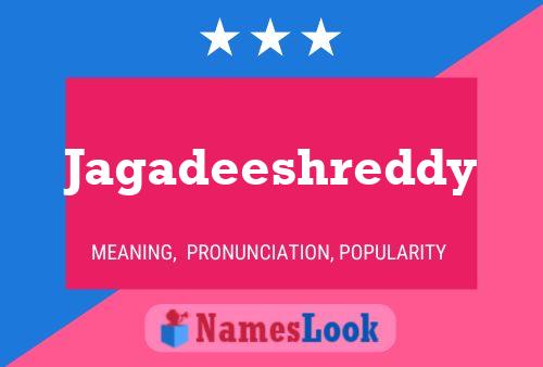 Jagadeeshreddy Name Poster