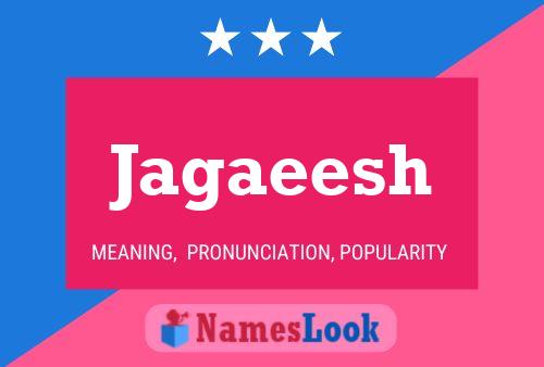 Jagaeesh Name Poster