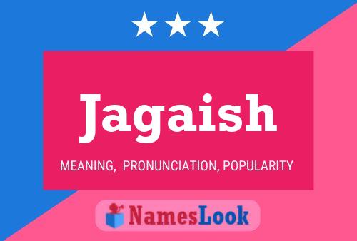 Jagaish Name Poster