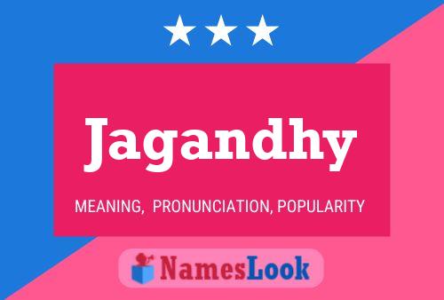 Jagandhy Name Poster