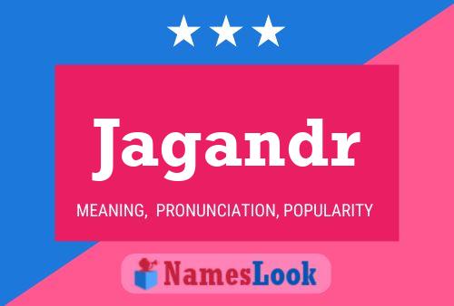 Jagandr Name Poster