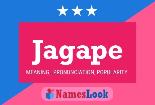 Jagape Name Poster