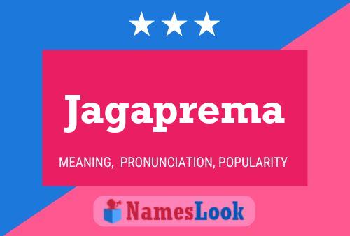 Jagaprema Name Poster