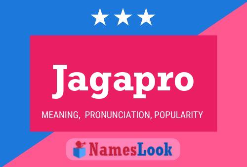 Jagapro Name Poster