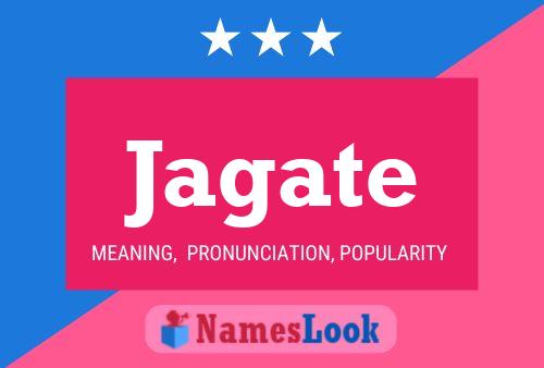 Jagate Name Poster