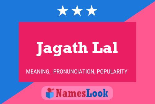 Jagath Lal Name Poster