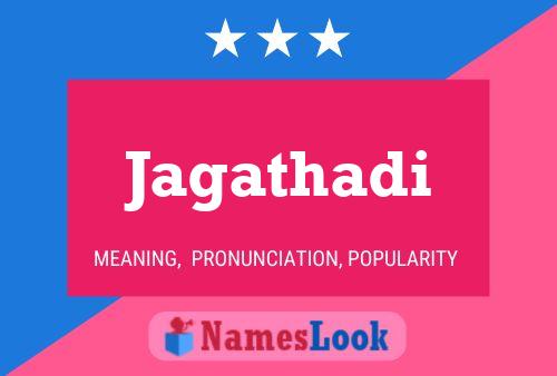 Jagathadi Name Poster