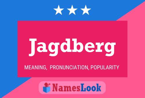 Jagdberg Name Poster