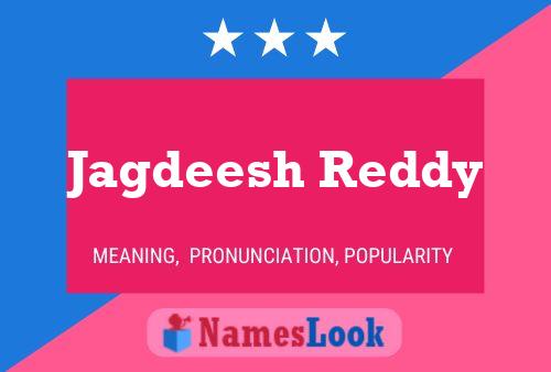 Jagdeesh Reddy Name Poster