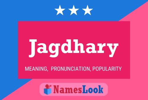 Jagdhary Name Poster