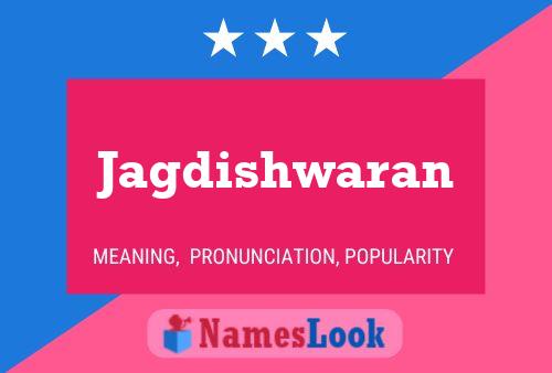 Jagdishwaran Name Poster