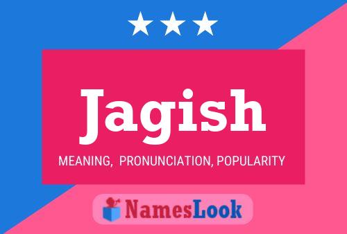 Jagish Name Poster